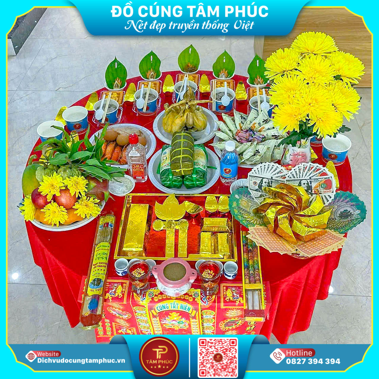 Mâm Cúng Tất Niên - Tri Ân Năm Cũ, Đón Lộc Năm Mới